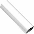 Amerimax Home Products DOWNSPOUT VINYL WHT 10' M0593